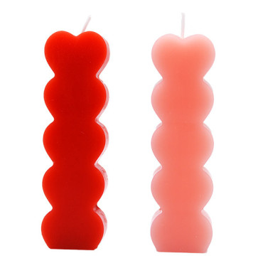 Valentine Heart Shaped Candle, ZX-DUOXIN25